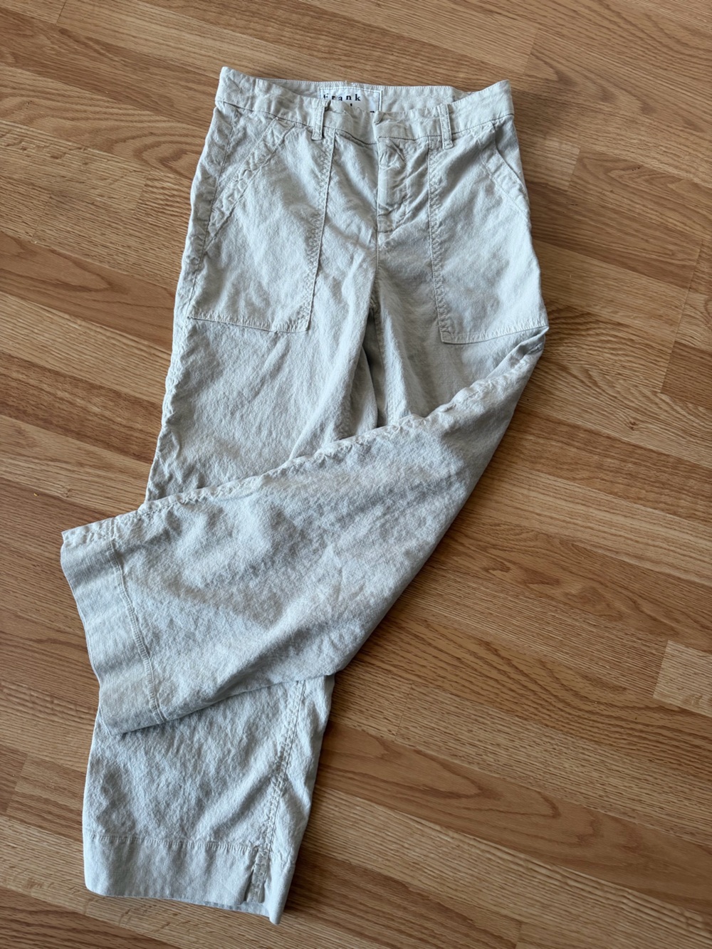 Frank & Eileen Wexford Utility Cropped Trousers - Picture 3 of 5